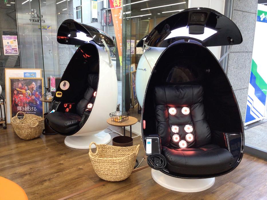 ファイテンショップ 相模大野店 IPコーナー(疲労回復コーナー)併設